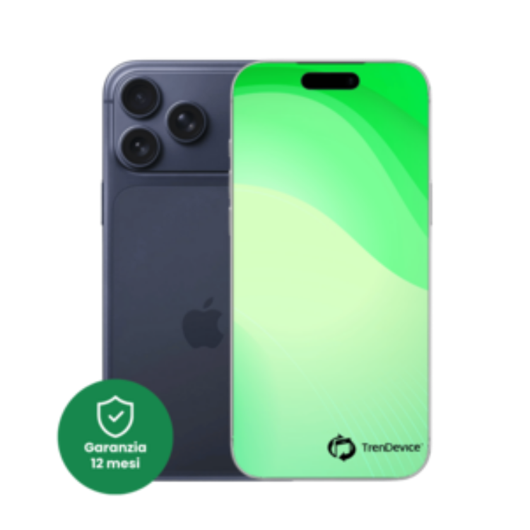 iPhone 17 Pro 256 GB Blu Profondo Sim Card (include slot sim) A+ Ricondizionato