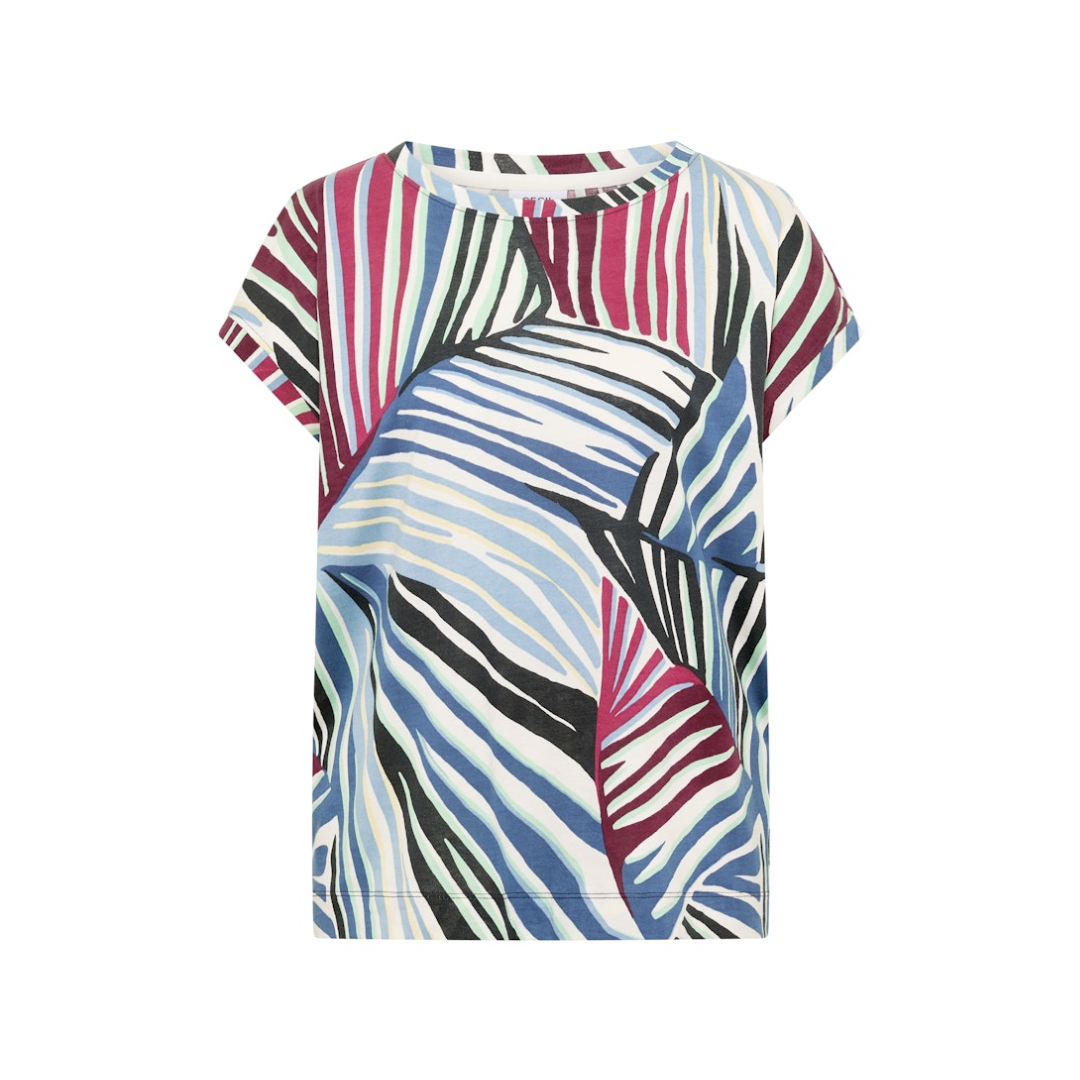 Cecil - Damen T-Shirt - palm breeze green - Größe: XL - bei Tara-M