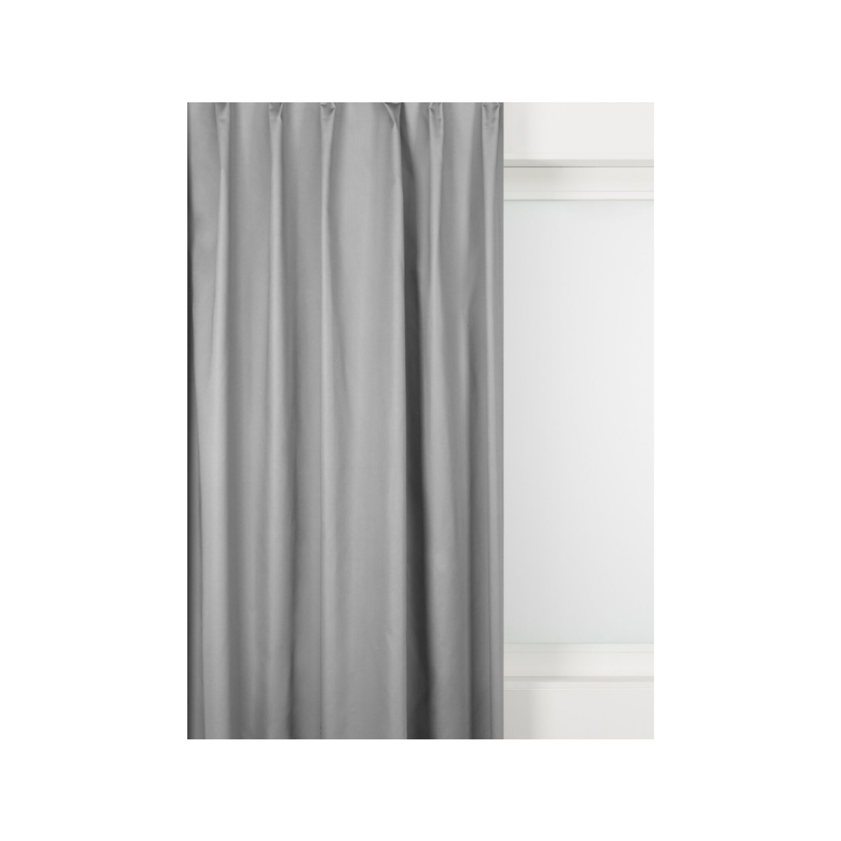 HEMA Gordijnstof Joure semi-verduisterend grijs (grijs)