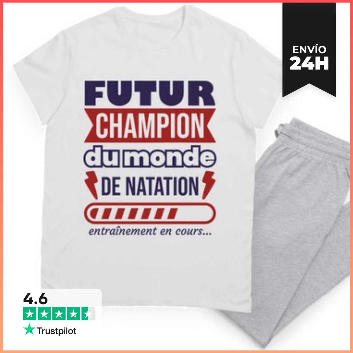 Pijama futuro campeón mundial de natación laTostadora