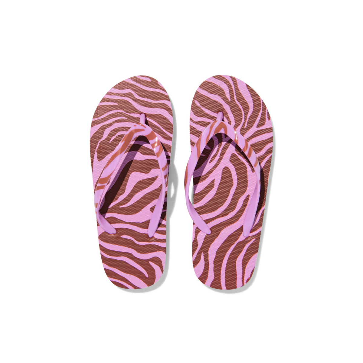 HEMA Kinderslippers zebra paars (paars)
