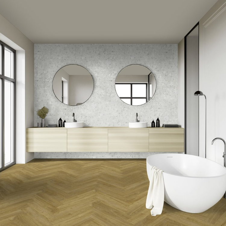 Dalle murale PVC effet pierre pose collée, pose clipsée 7072 Sorela Gerflor - 65 cm x 37.5 cm x 0.5 cm — vue 3