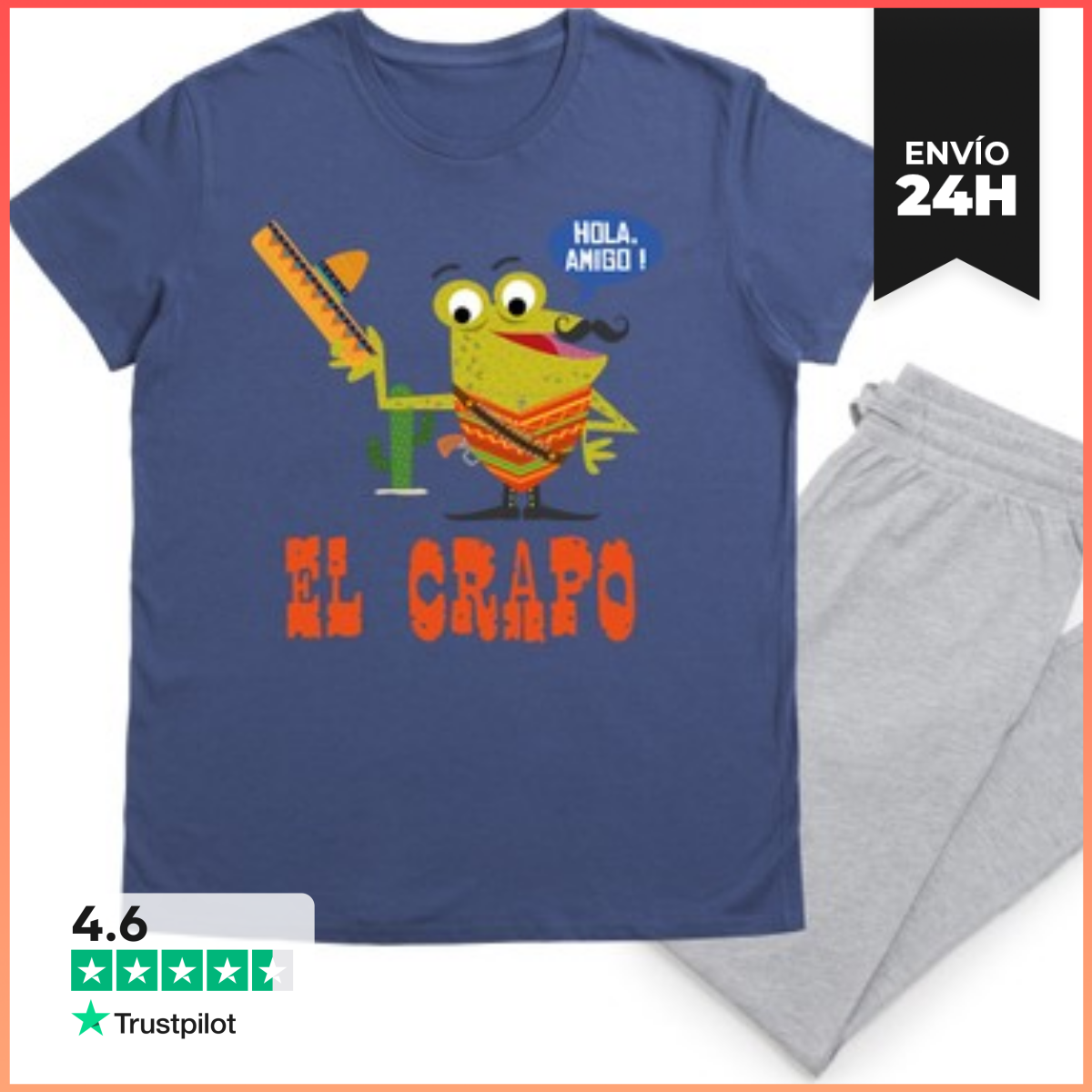 Pijama el sapo laTostadora