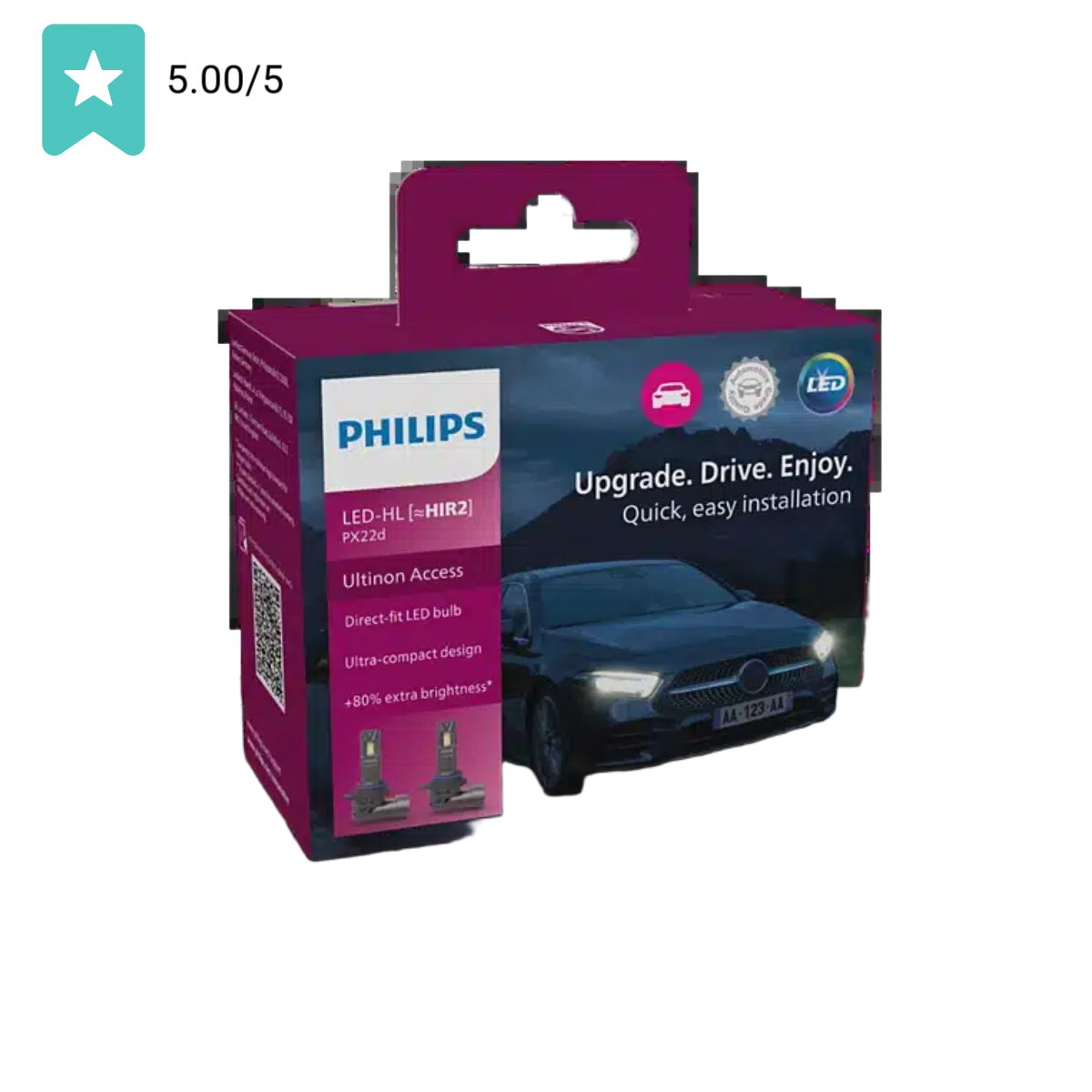Philips Ultinon Access LED HIR2 - 11012u2500cx - Set 2 Stuks | | Dutch Performance Products
