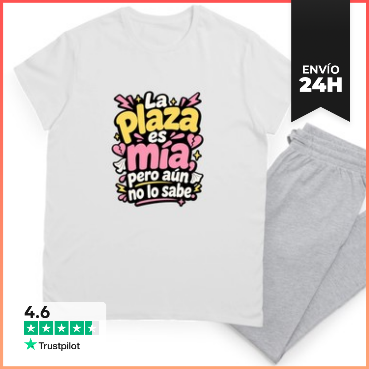Pijama La Plaza Es Mía, Pero Aún No Lo Sabe LaTostadora