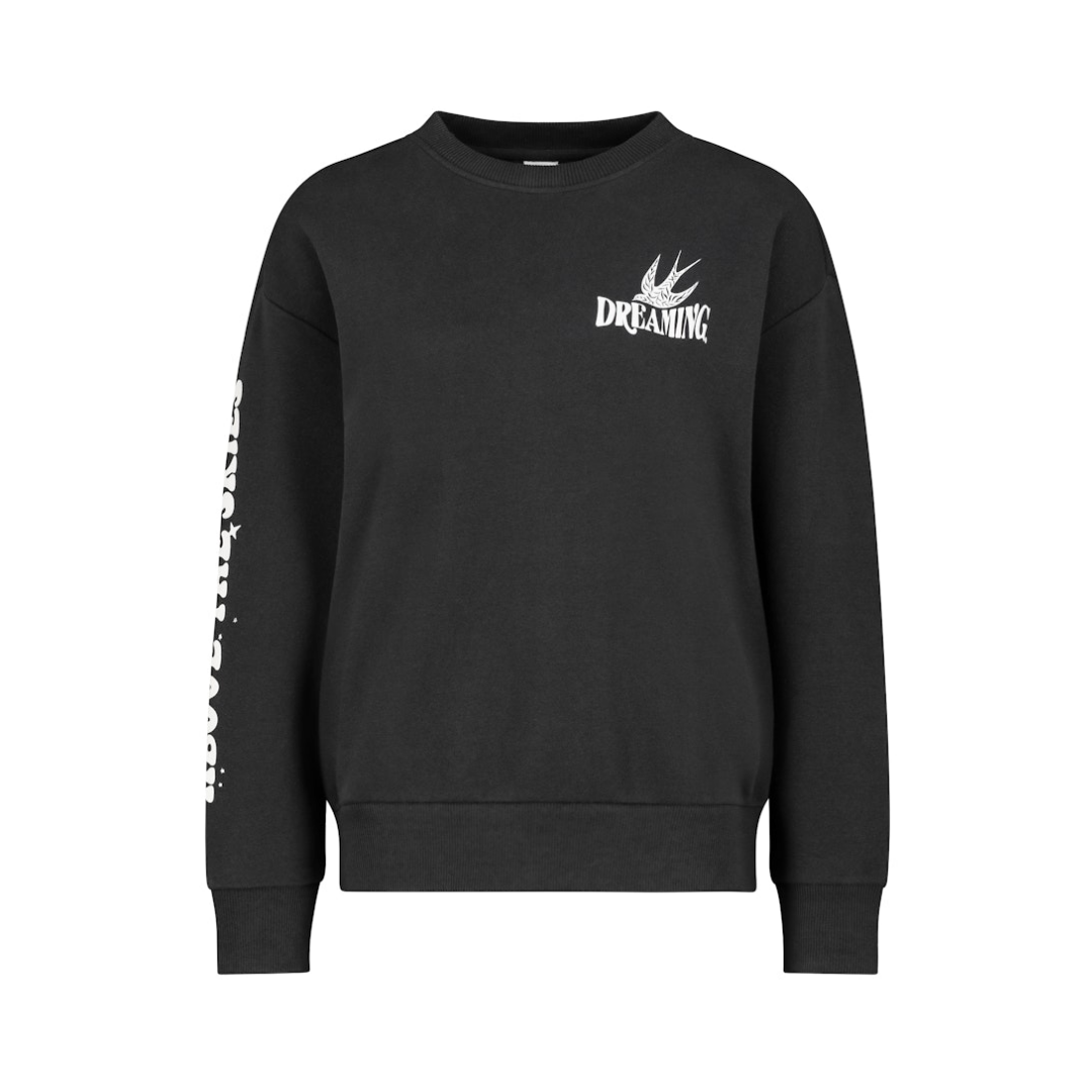 Eight 2 Nine - Damen Sweatshirt - Schwarz - Größe: S - bei Tara-M