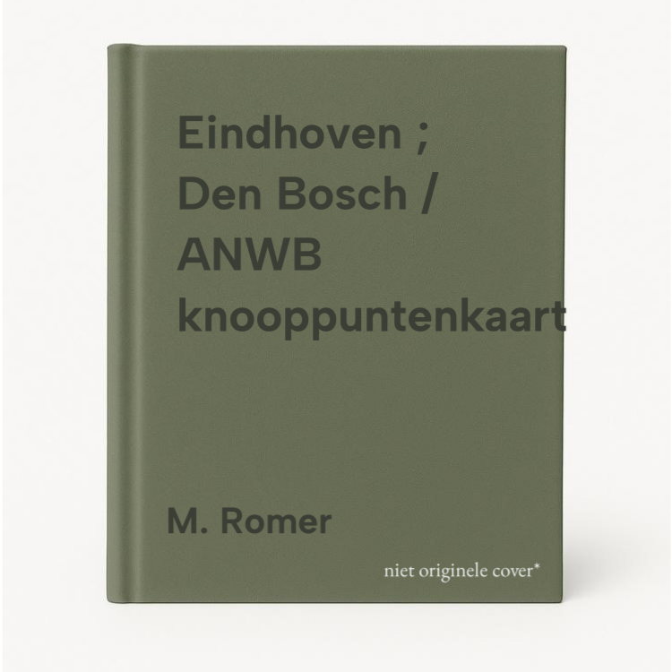 M. Romer Eindhoven ; Den Bosch / Anwb Knooppuntenkaart