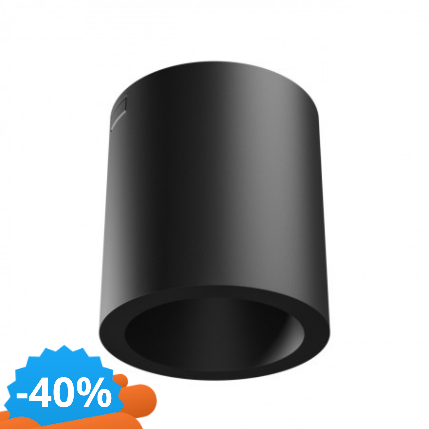 Applique Da Soffitto 7W Rotonda UGR19 - Bianca O Nera-image
