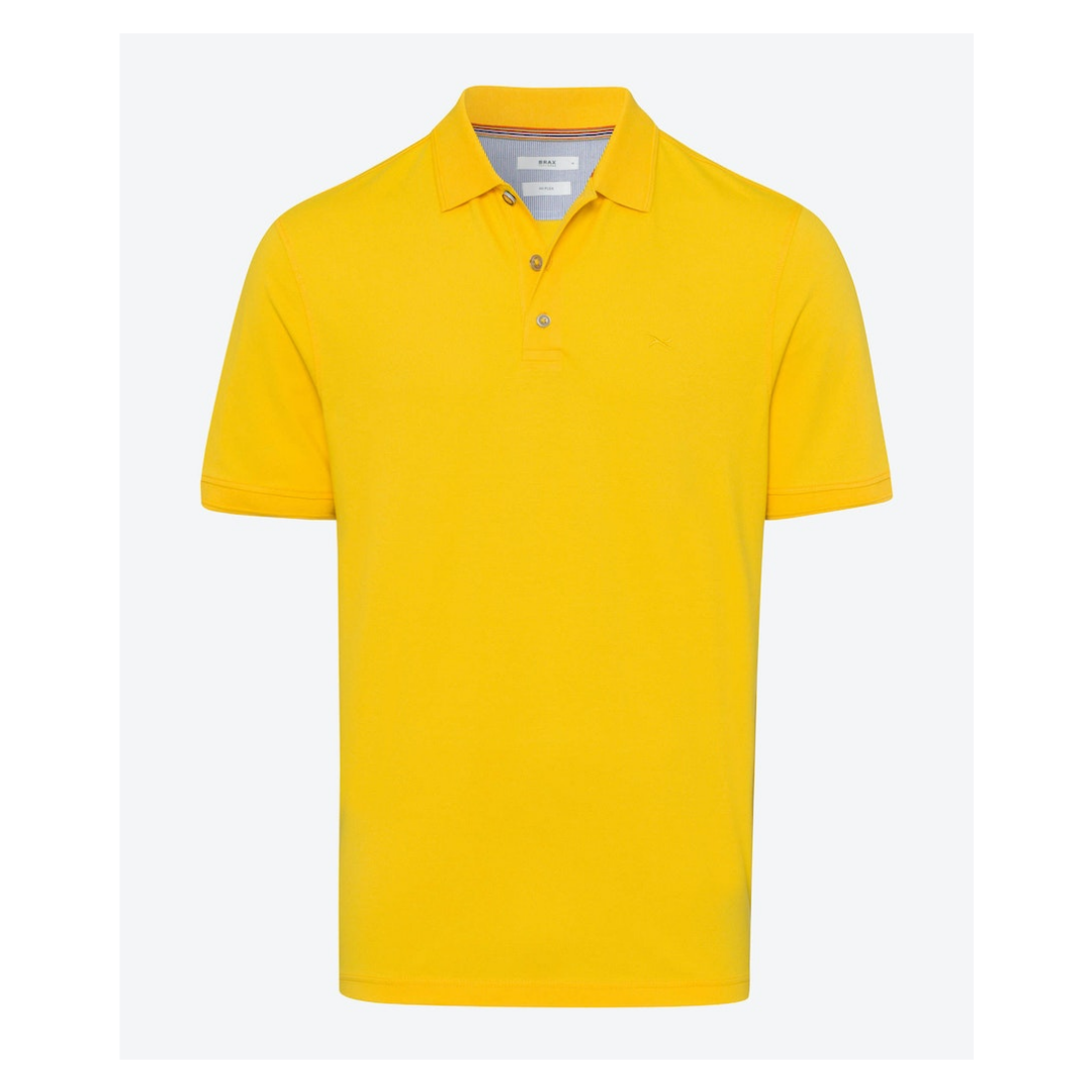 Brax - Herren Poloshirt - Gelb - Größe: M - bei Tara-M