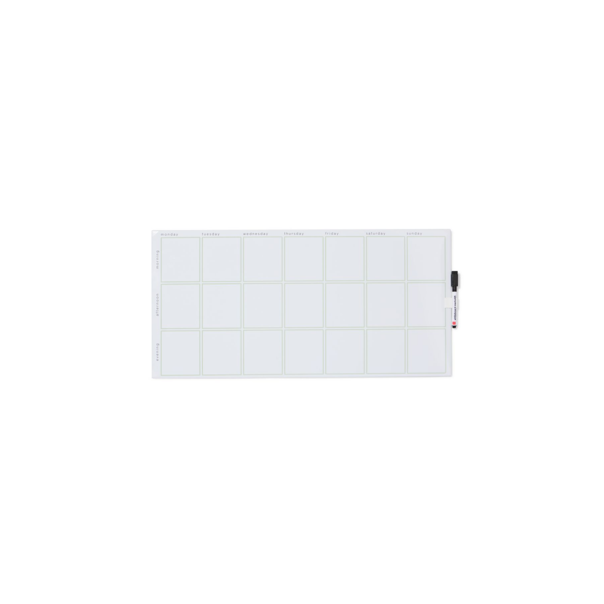 HEMA HEMA Whiteboard Met Marker 60x29.5cm Week