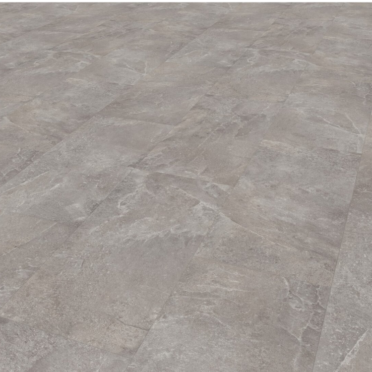 Rouleau 4m de sol PVC effet pierre pose libre fjord light grey Gerflor - 2500 cm x 400 cm x 0.29 cm — vue 3