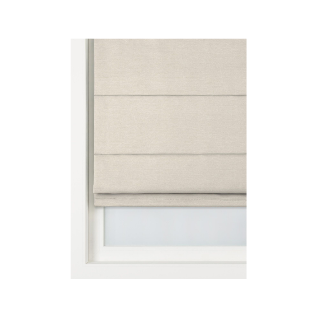 HEMA Vouwgordijn Drachten ivoor (ivoor)