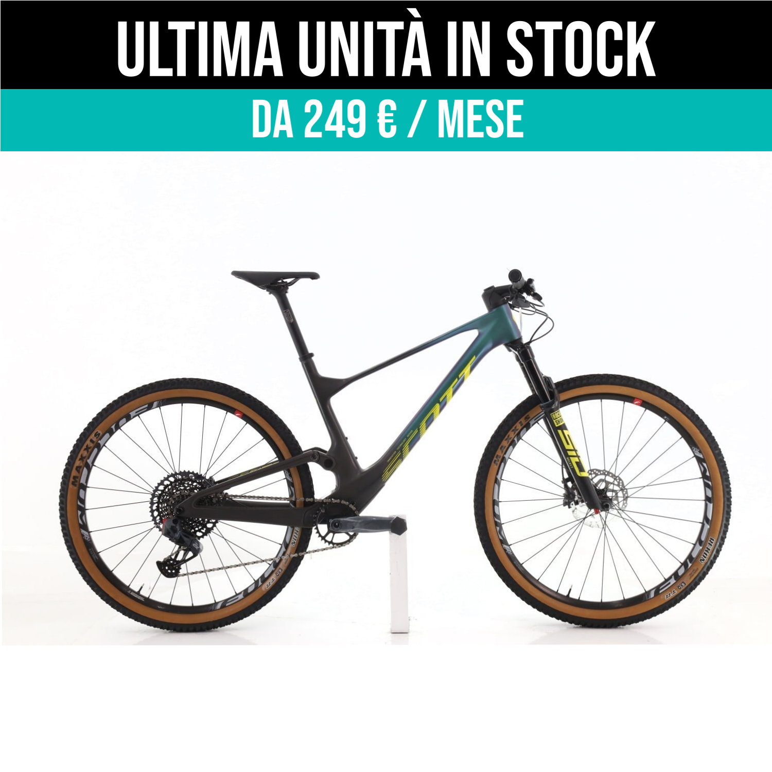 Scott Spark RC Team Issue GX AXS taglia L Semi-nuova