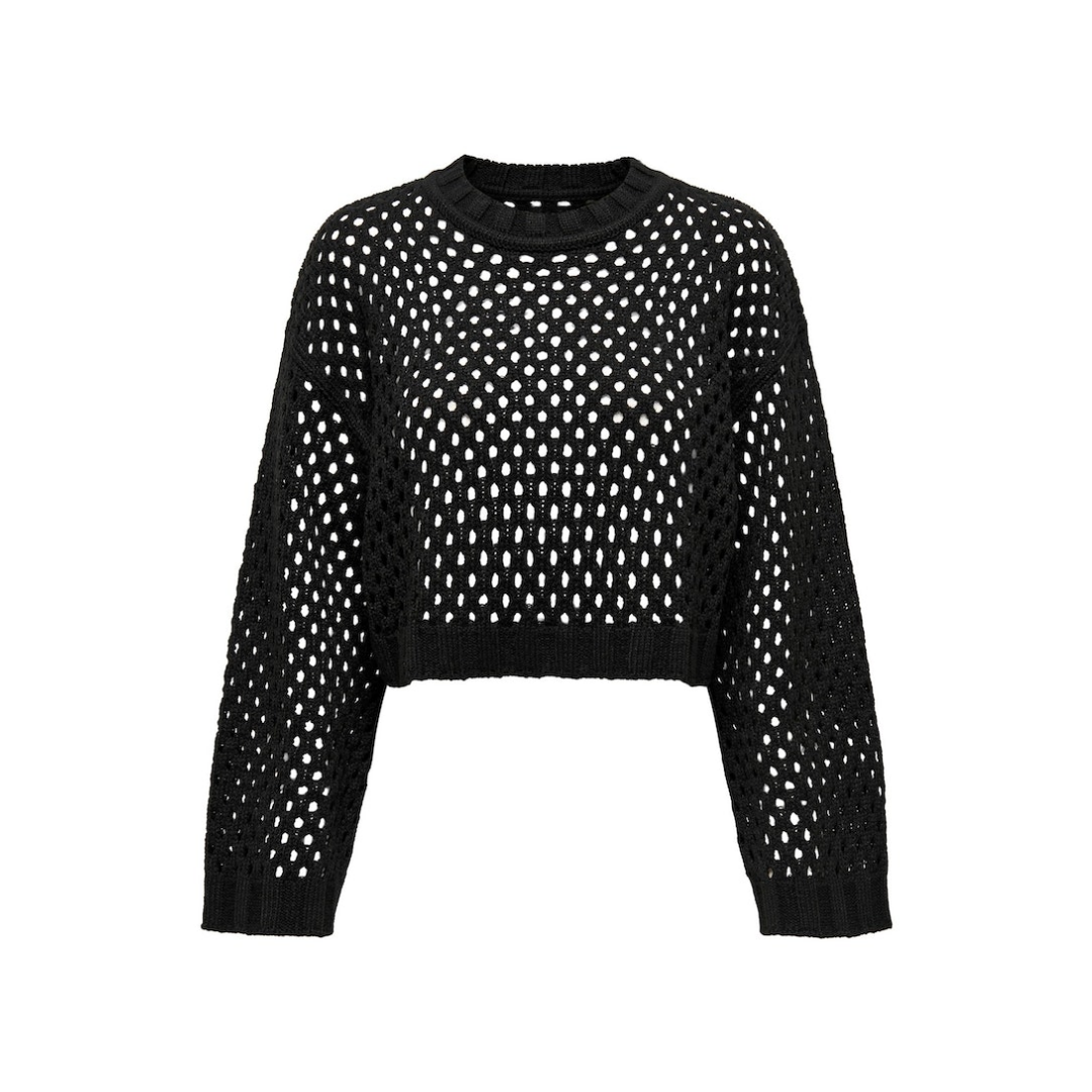 Only - Damen Pullover - Schwarz - Größe: M - bei Tara-M