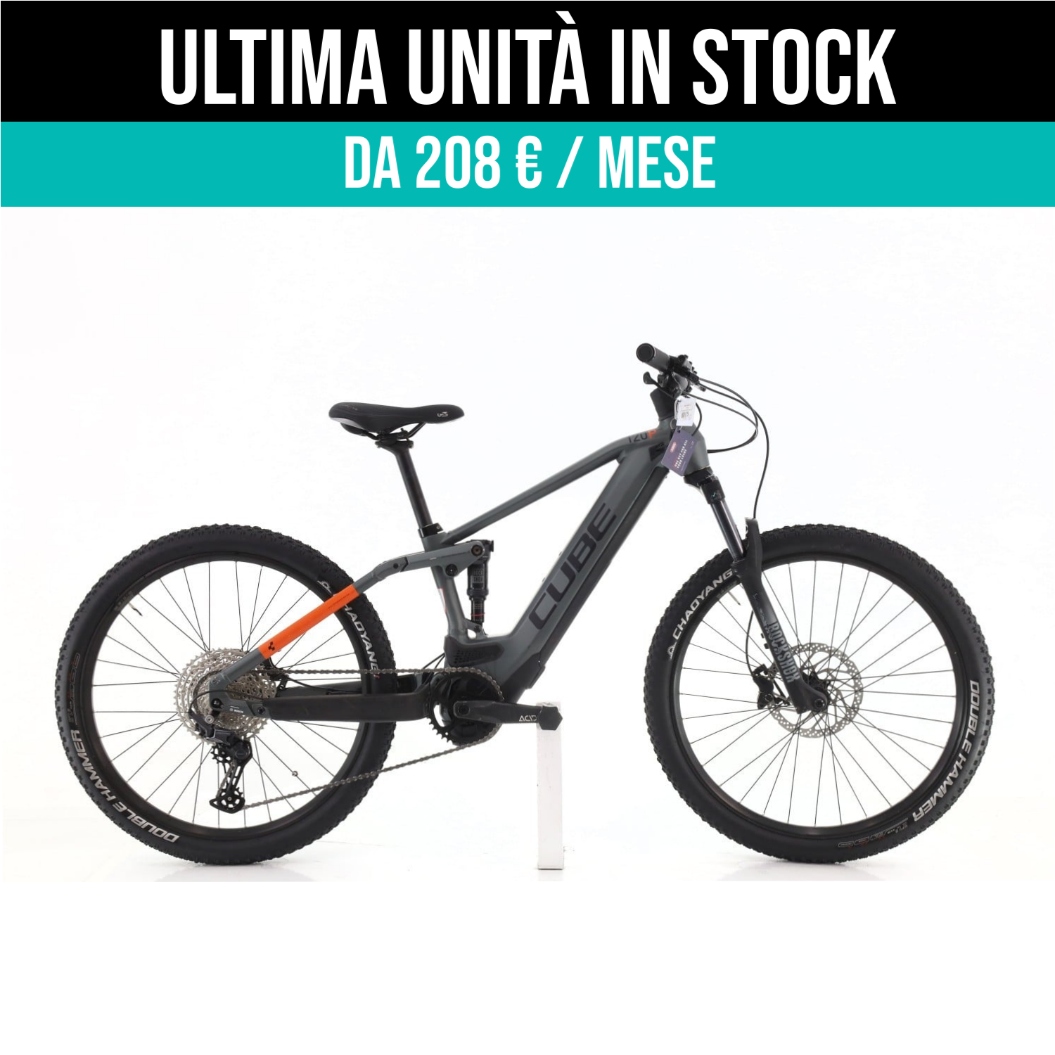 Cube Stereo Hybrid Pro taglia XS Semi-nuova