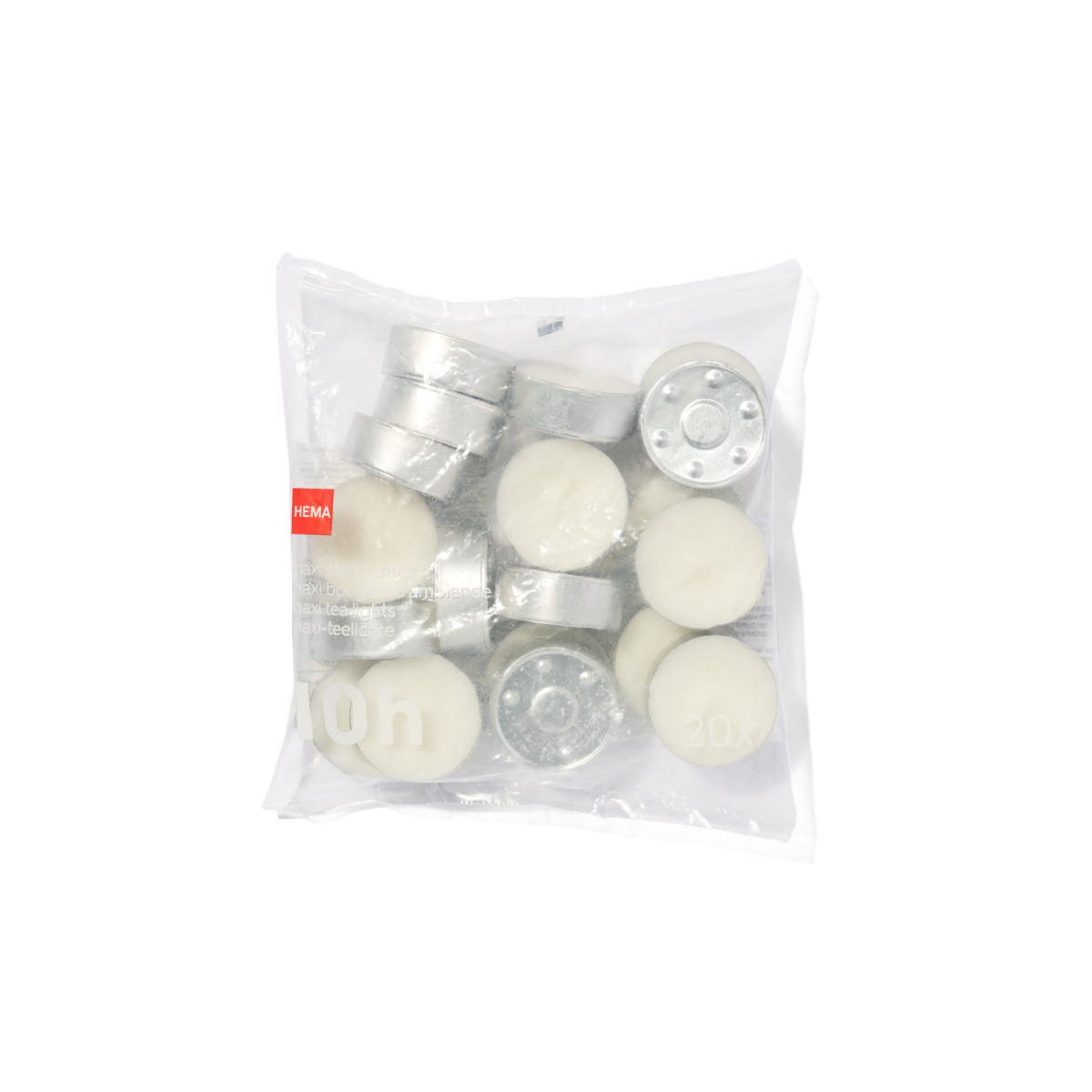 HEMA Maxi sfeerlichten 10 branduren - 20 stuks