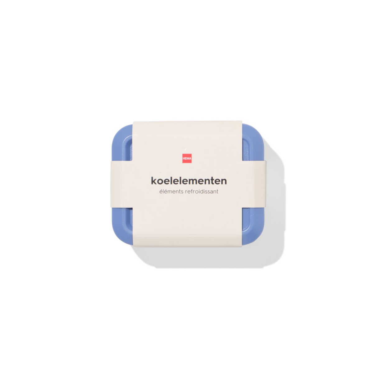 HEMA HEMA Koelelementen - 2 Stuks (blauw)