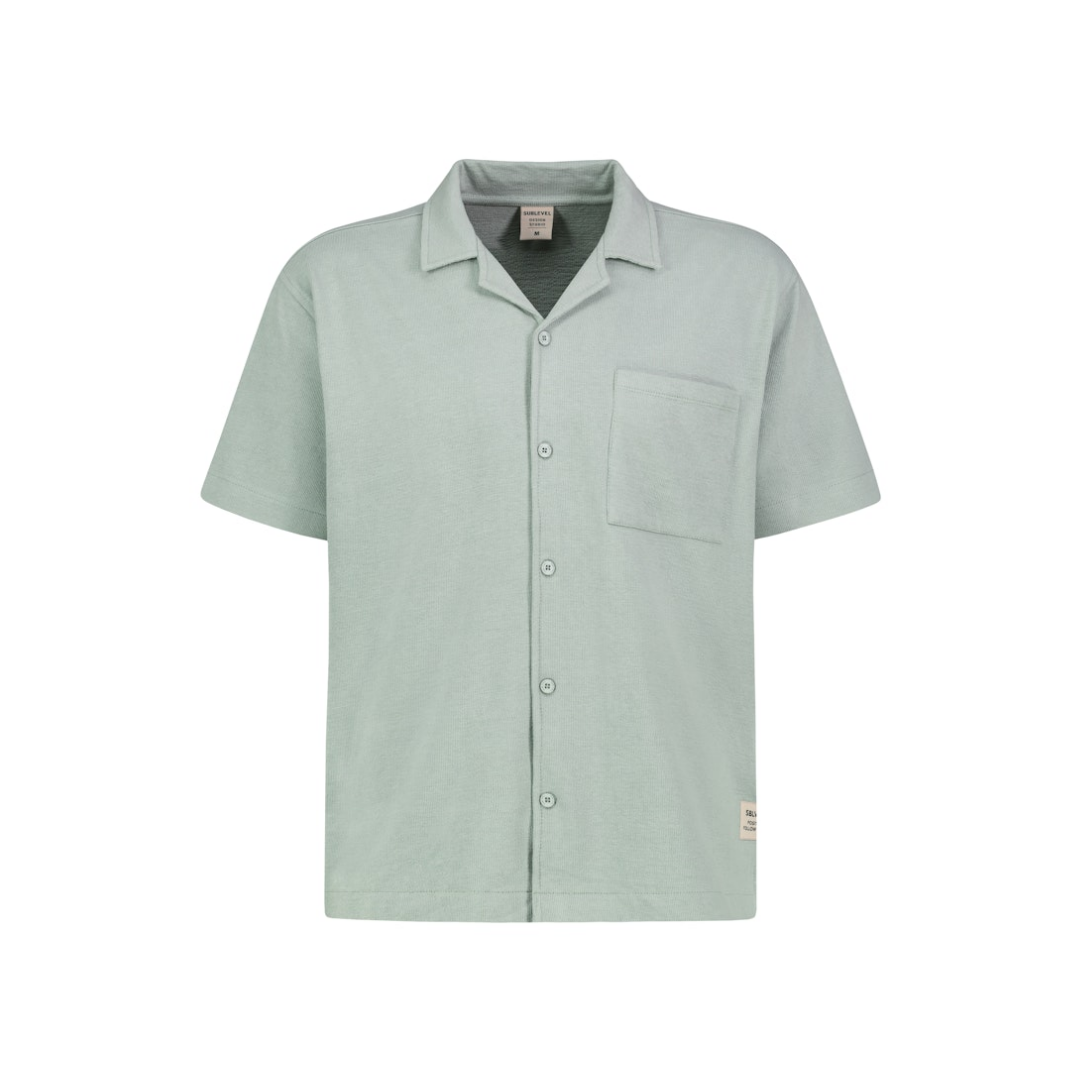 Eight 2 Nine - Herren Kurzarmhemd - Grün - Größe: XL - bei Tara-M