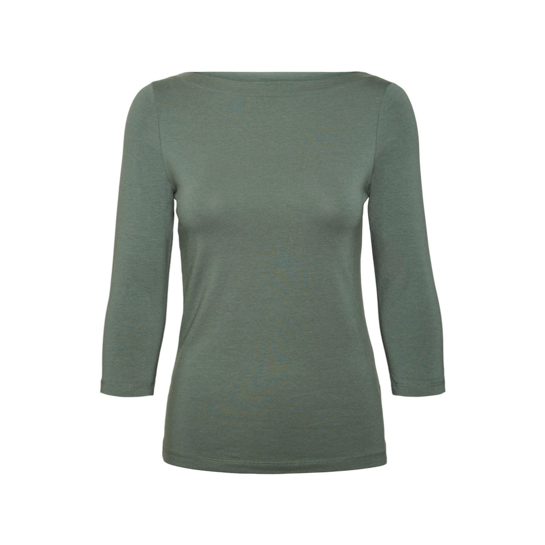 Vero Moda - Damen Langarmshirt - Grün - Größe: L - bei Tara-M