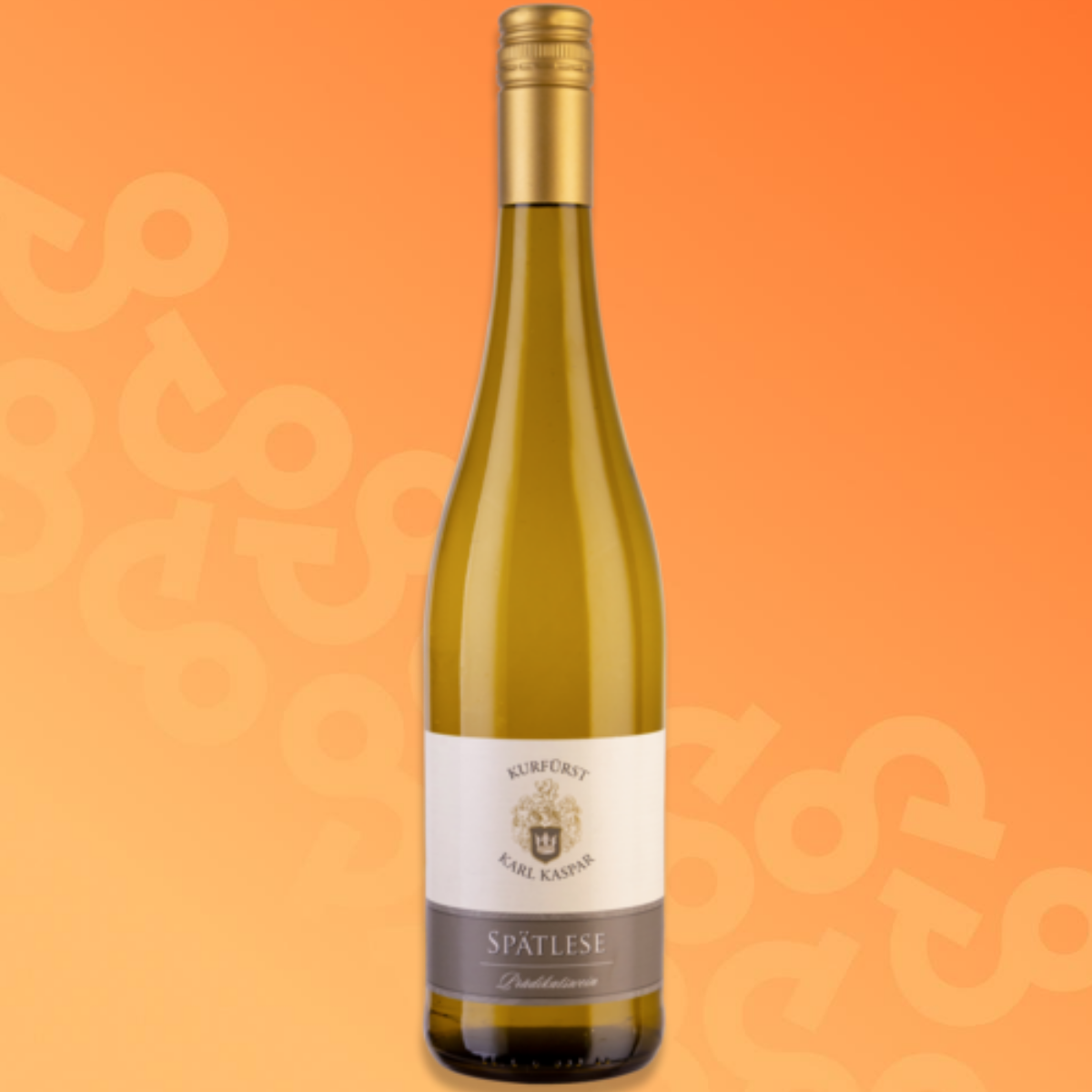 Bottle of Karl Kaspar Spätlese 75 cl
