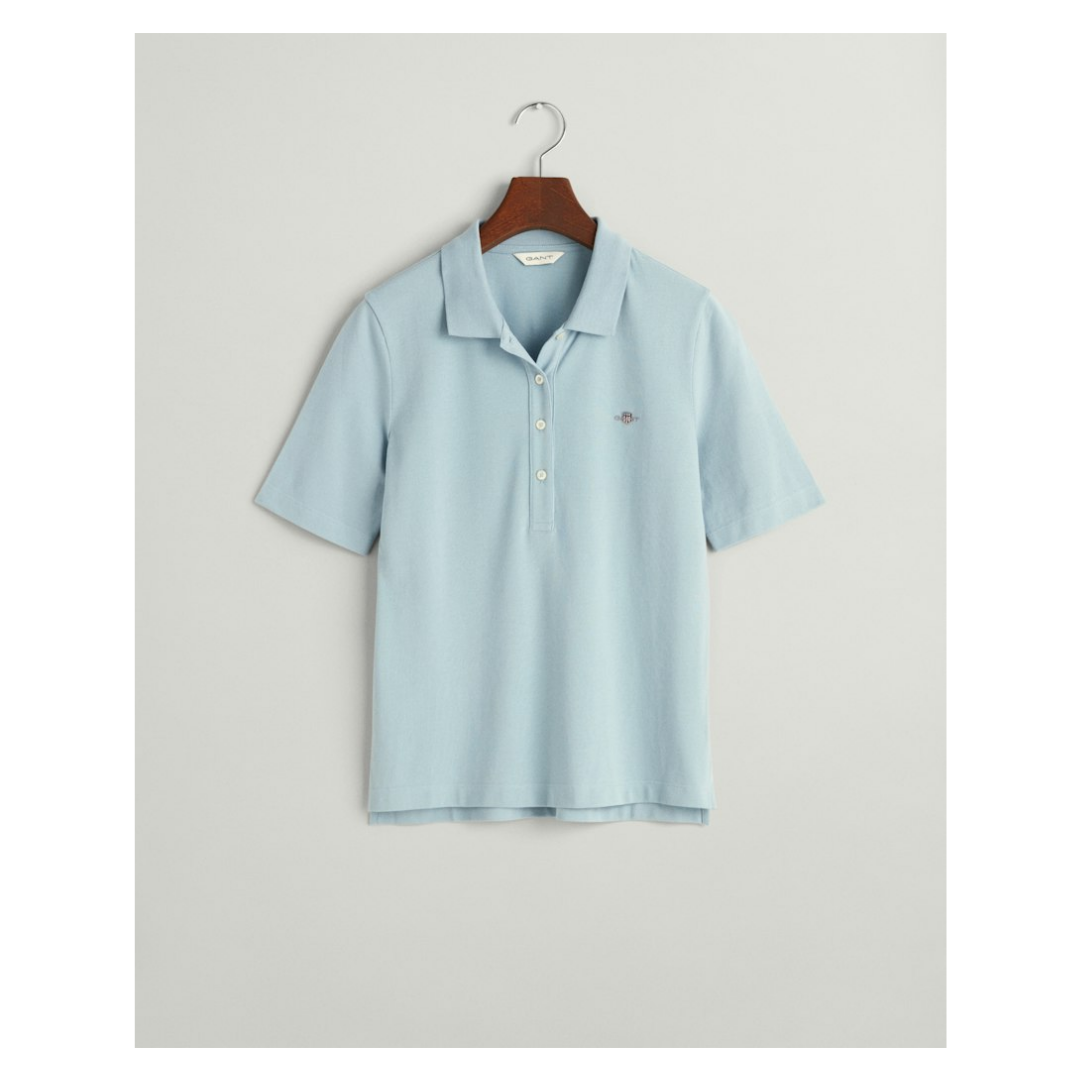 Gant - Damen T-Shirt - Blau - Größe: XL - bei Tara-M