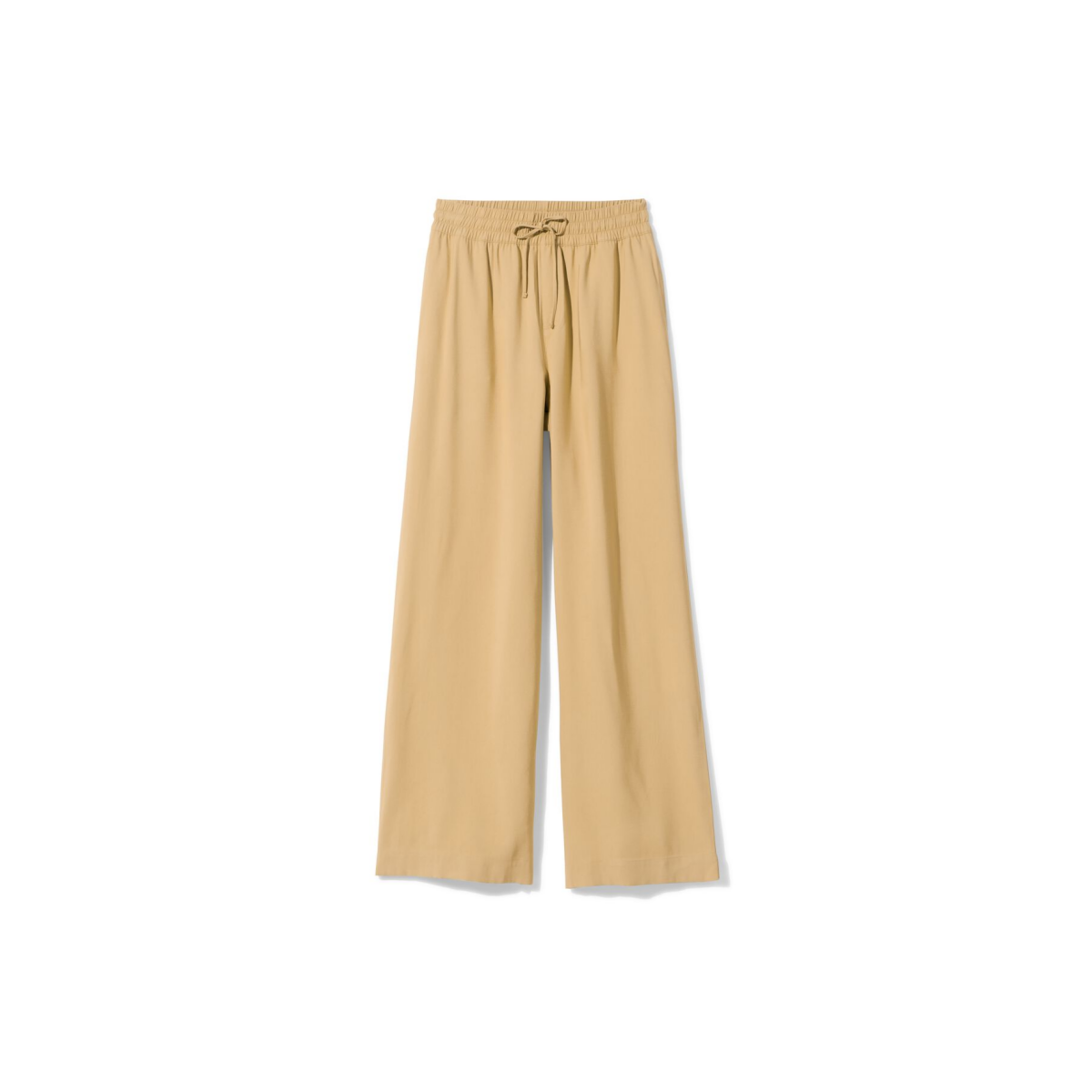 HEMA Damesbroek Sarie wide leg zand (zand)