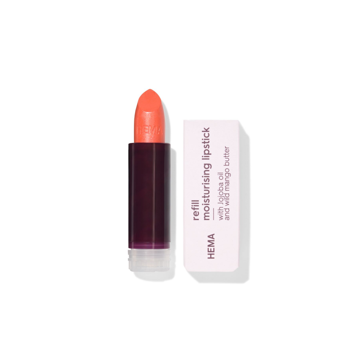 HEMA HEMA Navulling Moisturising Lipstick 25 Queen Of Orange - Satin (oranje)