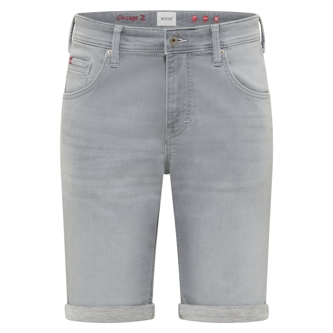 Mustang - Herren Shorts - Blau/Grau - Größe: 31 - bei Tara-M