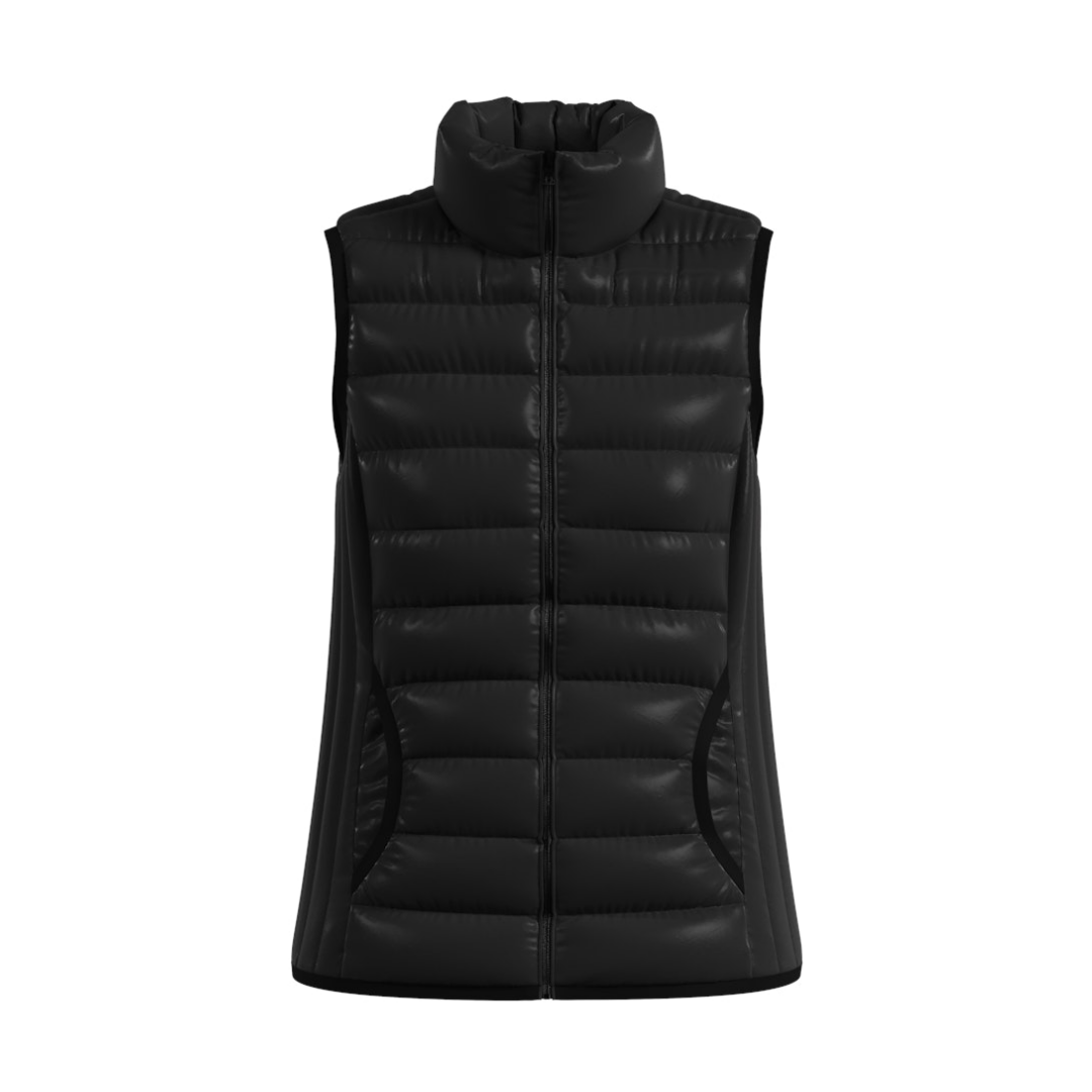 QS - Damen Weste - Schwarz - Größe: XL - bei Tara-M