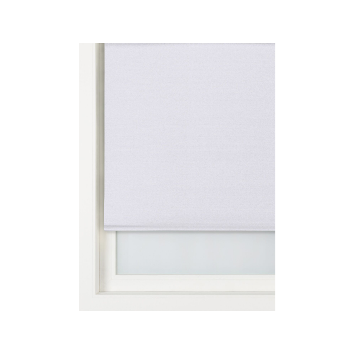 HEMA HEMA Rolgordijn Uni Verduisterend Gekleurde Achterzijde Wit (wit)