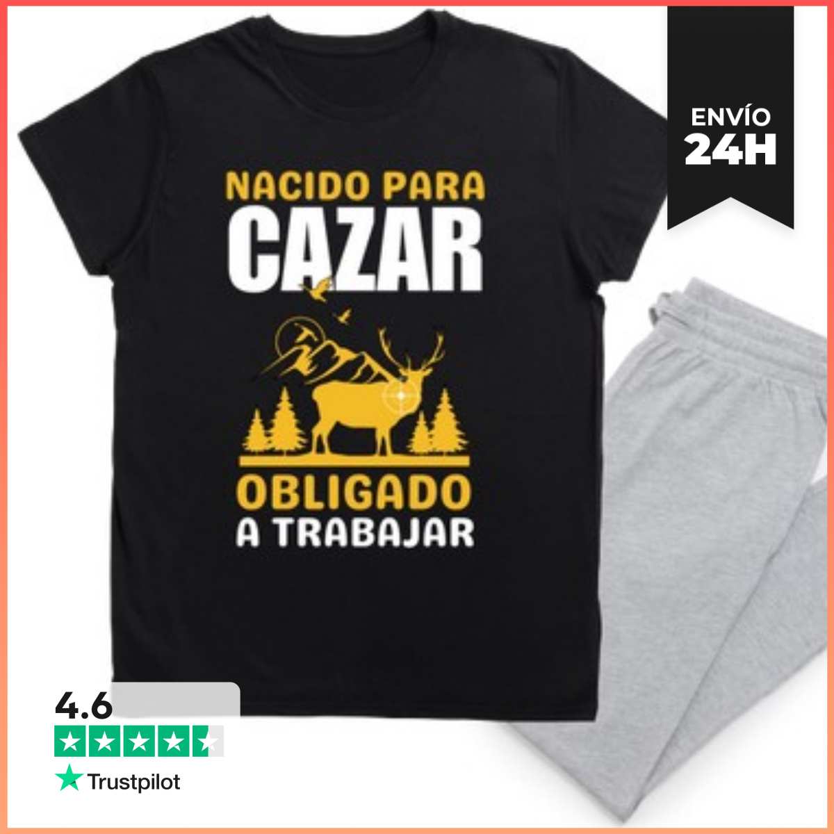 Pijama nacido para cazar obligado a trabajar laTostadora