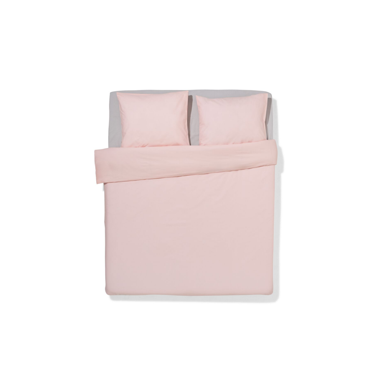 HEMA HEMA Dekbedovertrek 200x200/220cm Zacht Katoen Lichtroze (lichtroze)