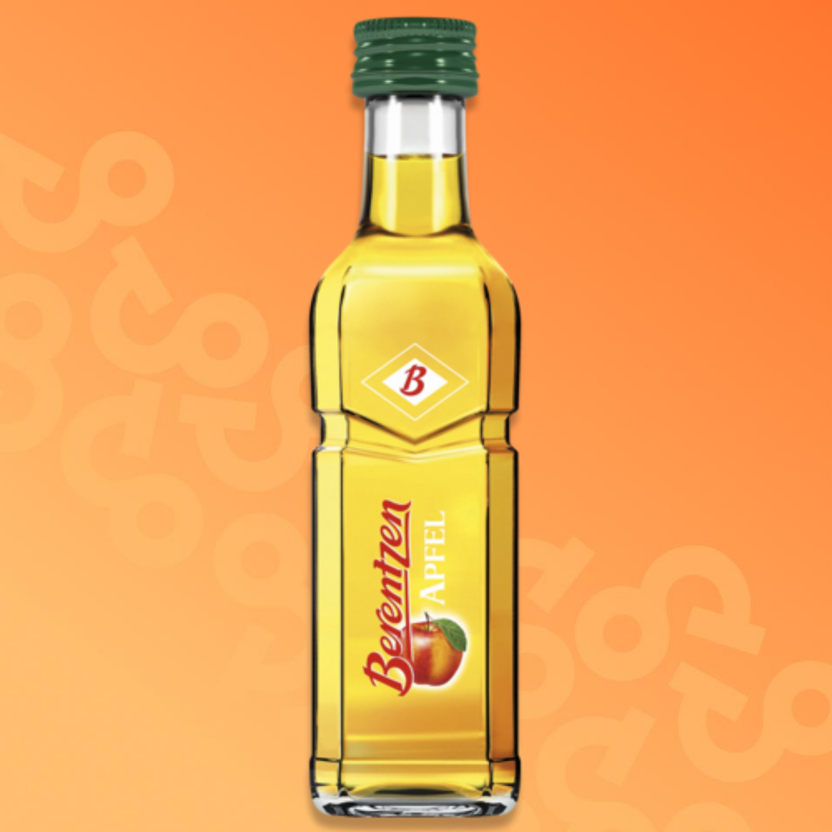 Bottiglietta di Berentzen Apfelkorn 4 cl