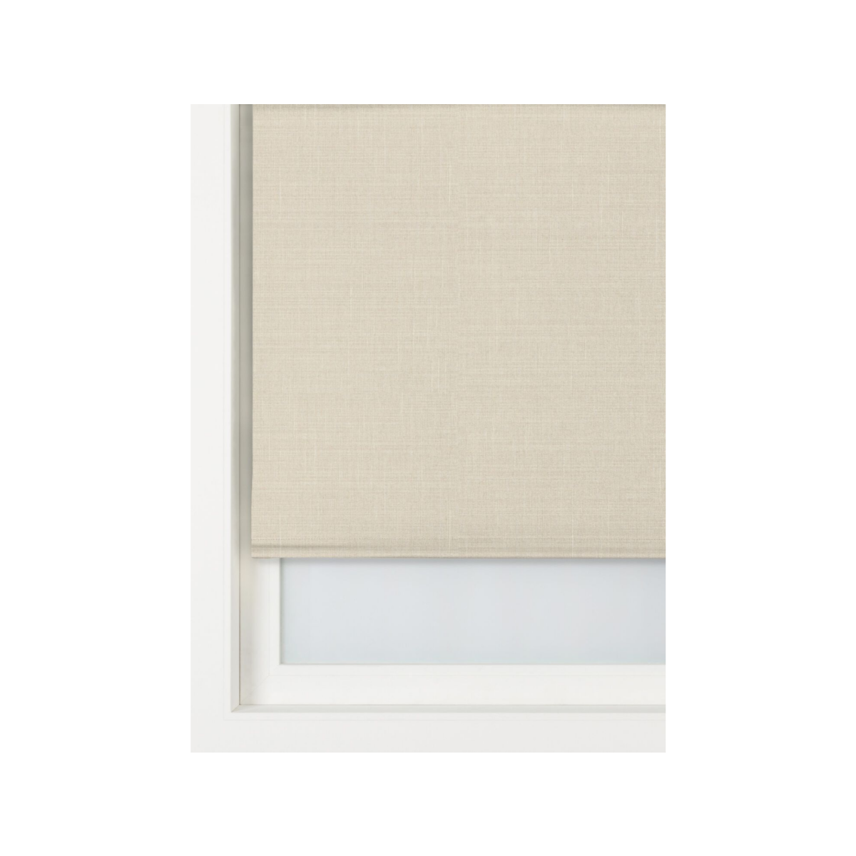 HEMA HEMA Rolgordijn Structuur Fijn Verduisterend Ecru (ecru)