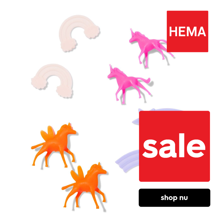 HEMA Uitdeelcadeautjes regenboog