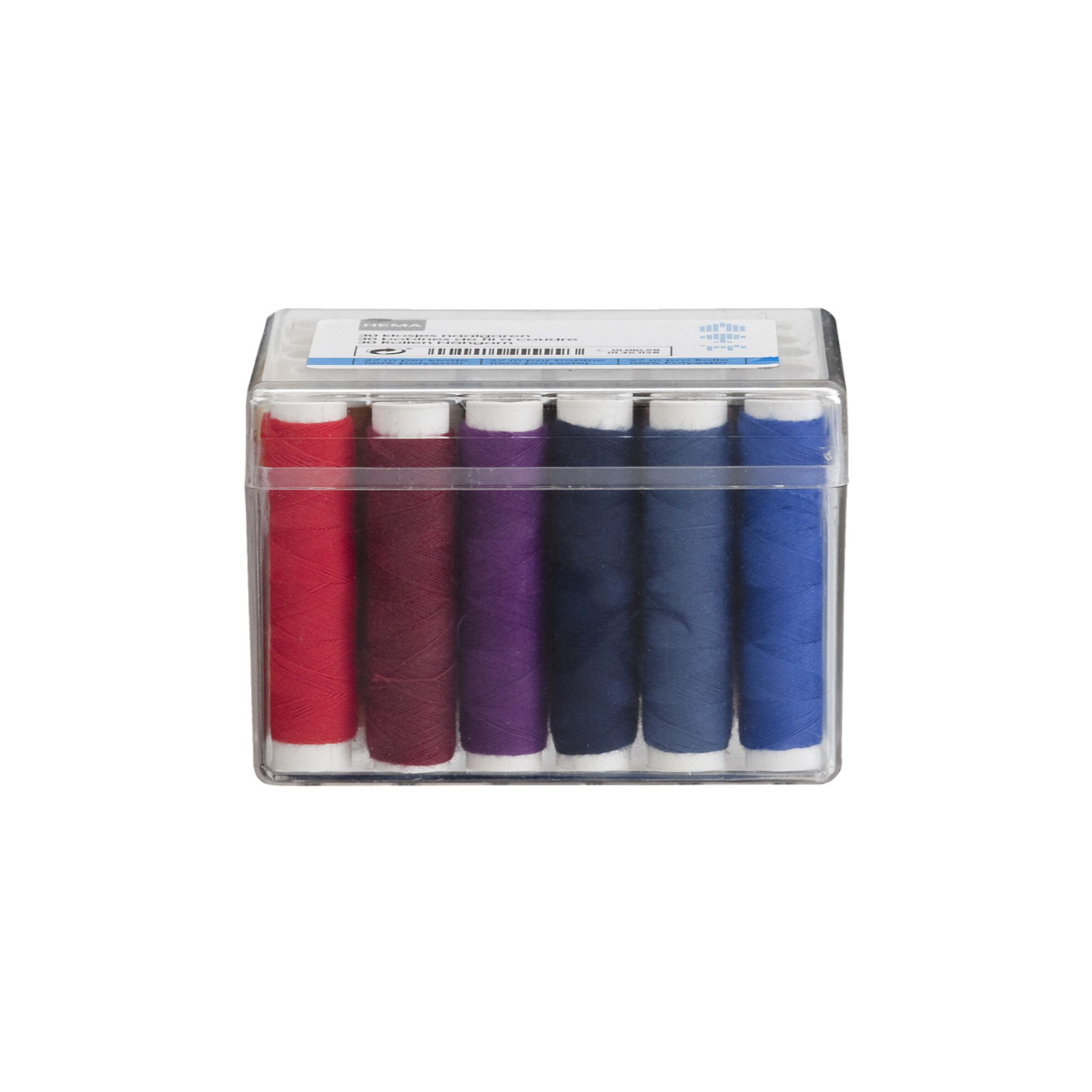 HEMA Naaigarens in opbergbox 27m - 30 stuks