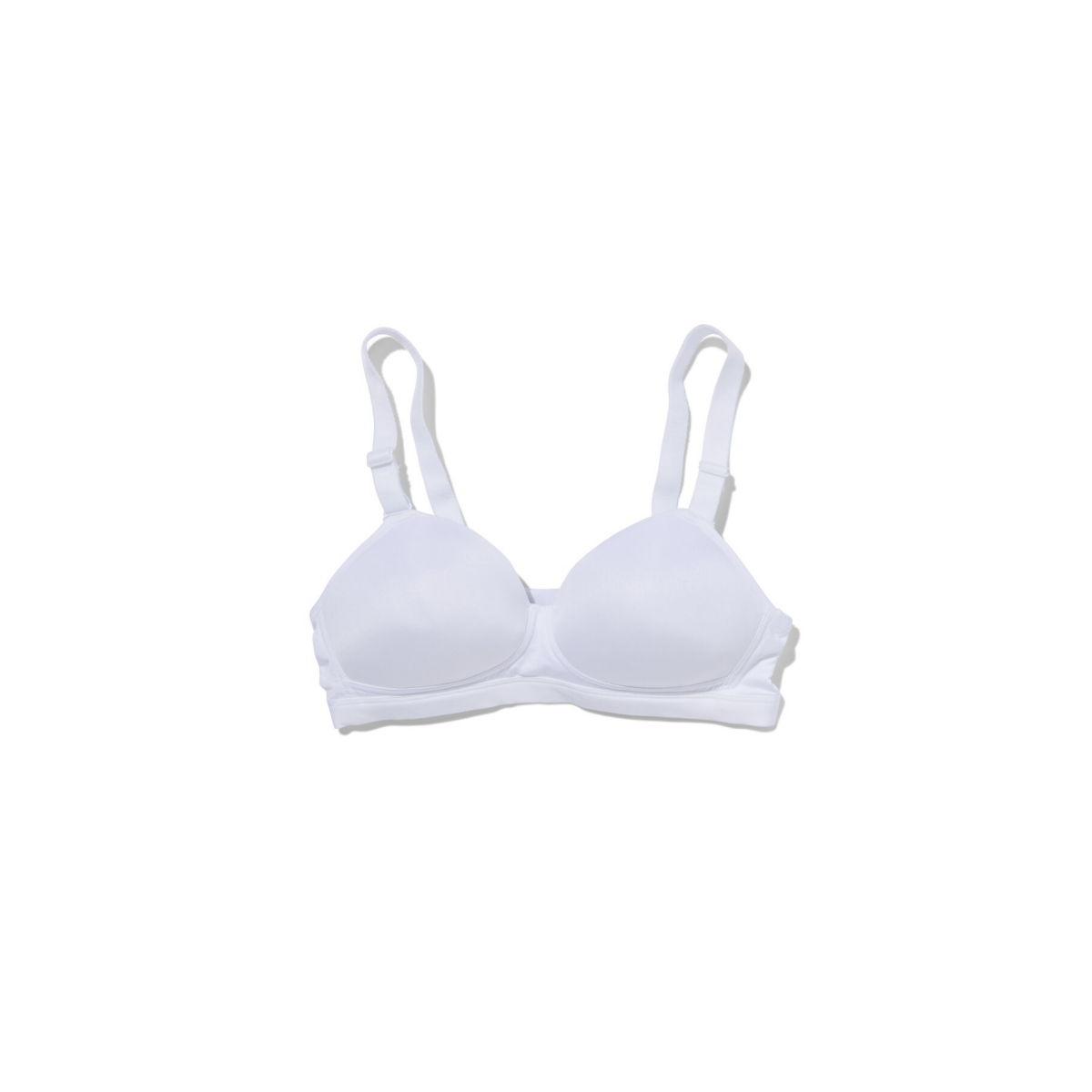 HEMA Voorgevormde prothese bh zonder beugel wit (wit)