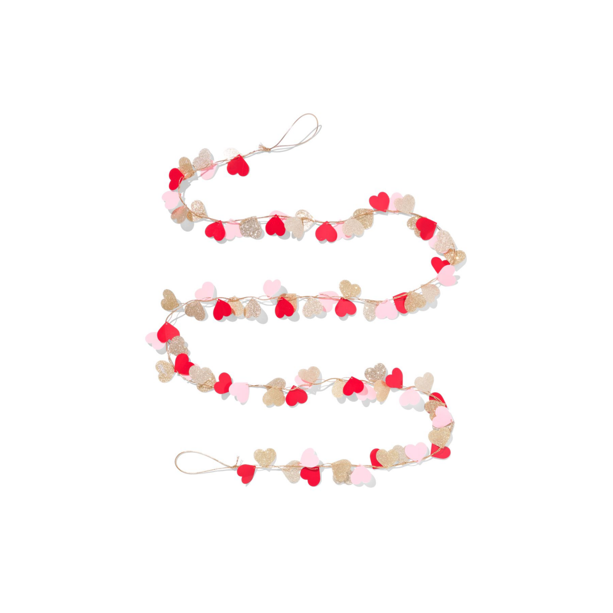 HEMA Slinger 2m plastic hart (rood)