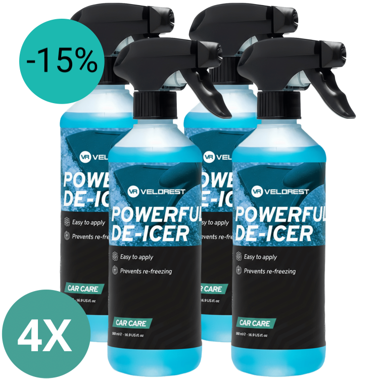 4-Pack Velorest De-Icer 500ml | | Dutch Performance Products