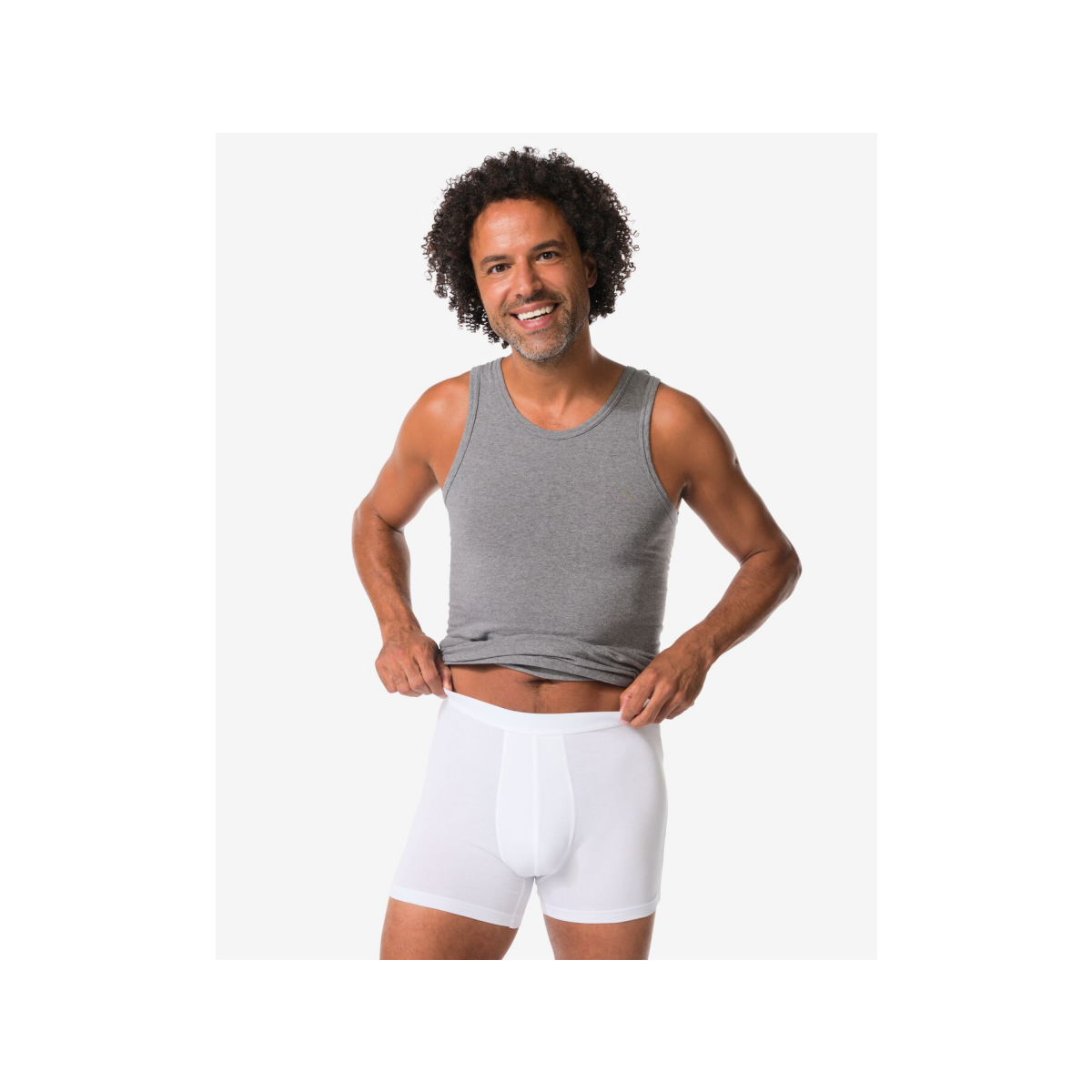 HEMA Herenboxers - 3 stuks wit (wit)