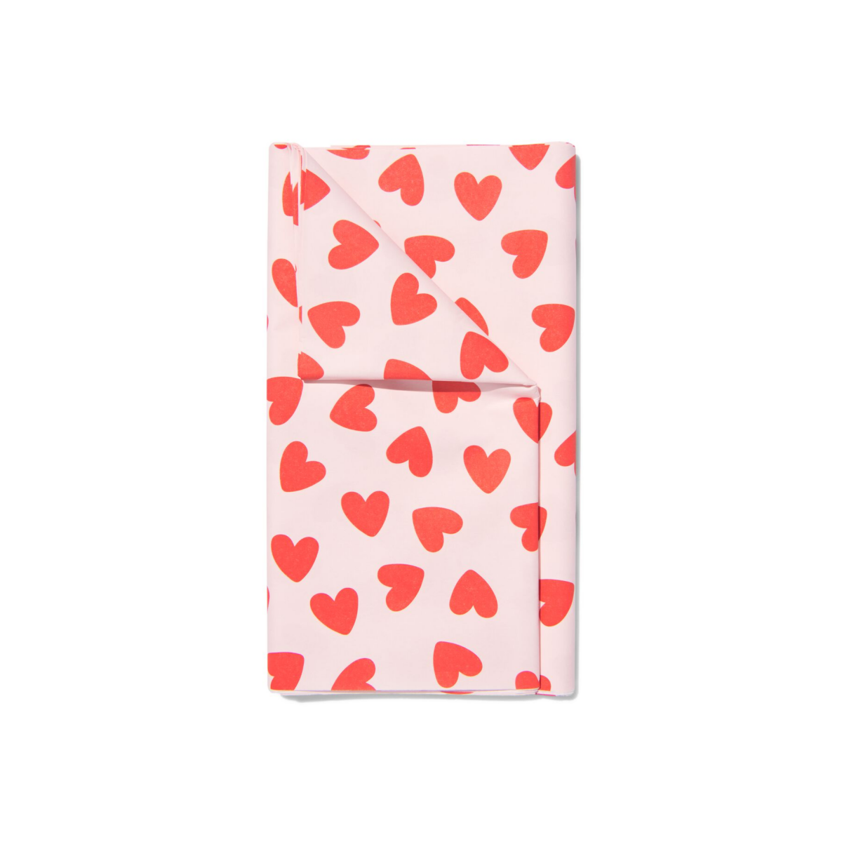 HEMA Tafelkleed 220x138cm papier hart (rood)
