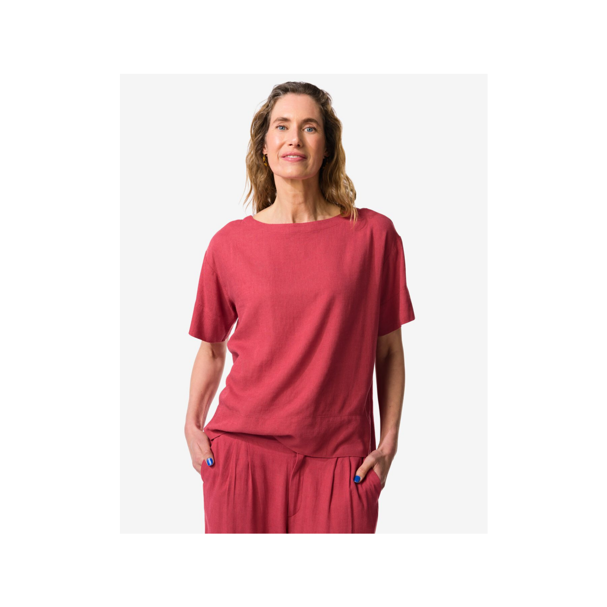 HEMA Dames top Riley rood (rood)