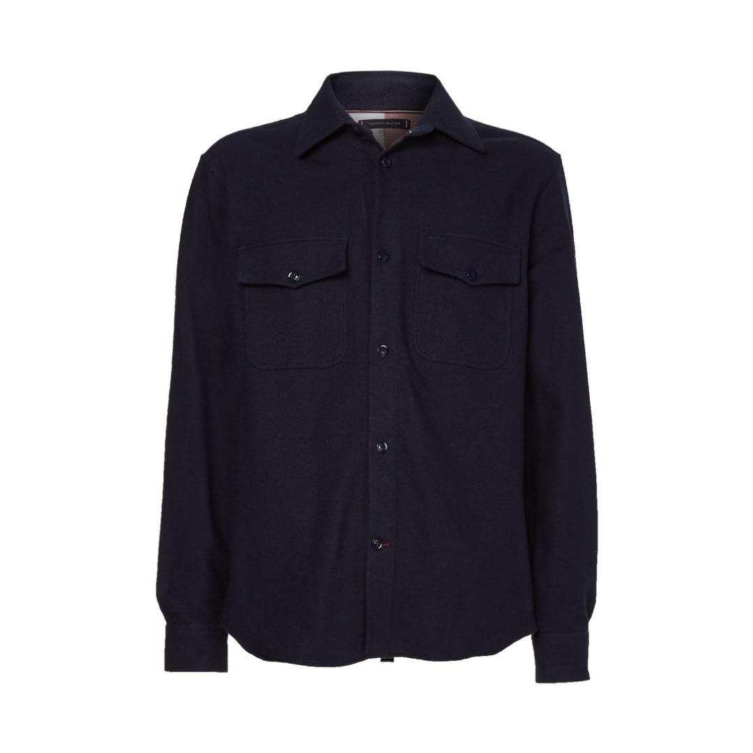 Tommy Hilfiger - Herren Langarmhemd - Blau - Größe: XXL - bei Tara-M