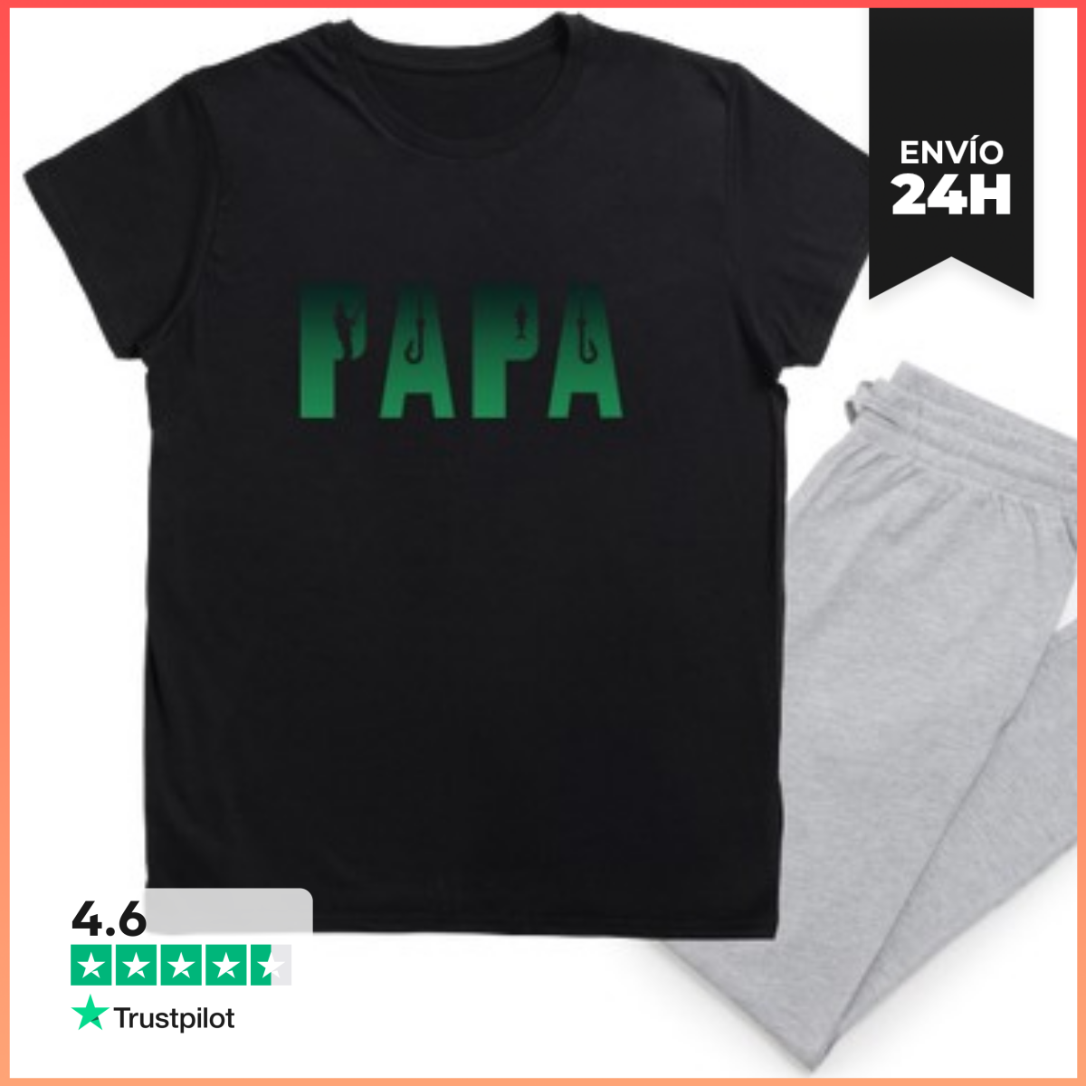 Pijama papá pescador laTostadora