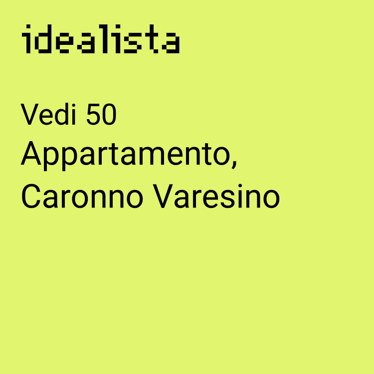 Flat in Caronno Varesino