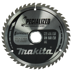 Makita Sägeblatt Efficut Holz für Akku-Handkreissäge (190 x 1,45 x 30 Makita Sägeblatt Efficut Holz für Akku-Handkreissäge (190 x 1,45 x 30