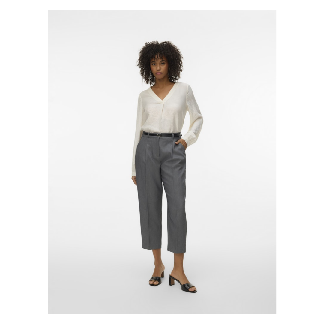 Vero Moda - Damen Hose - Grau - Größe: XL-32 - bei Tara-M
