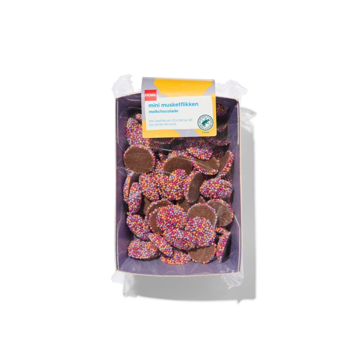 HEMA Mini musketflikken melkchocolade 150gram