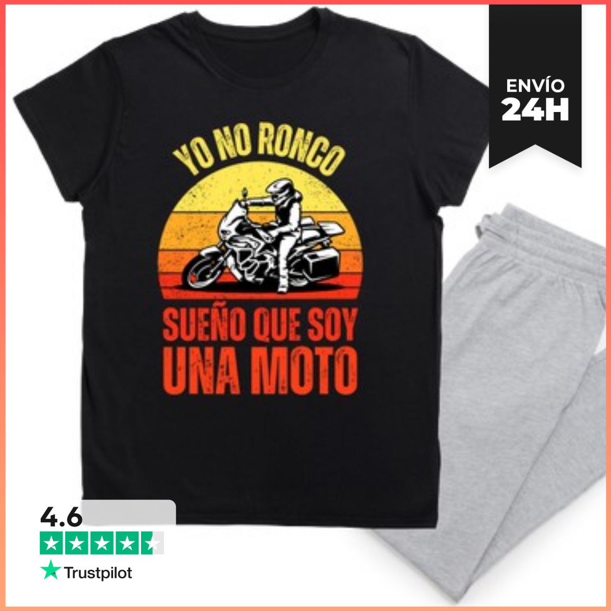 Pijama yo no ronco sueño que soy una moto laTostadora
