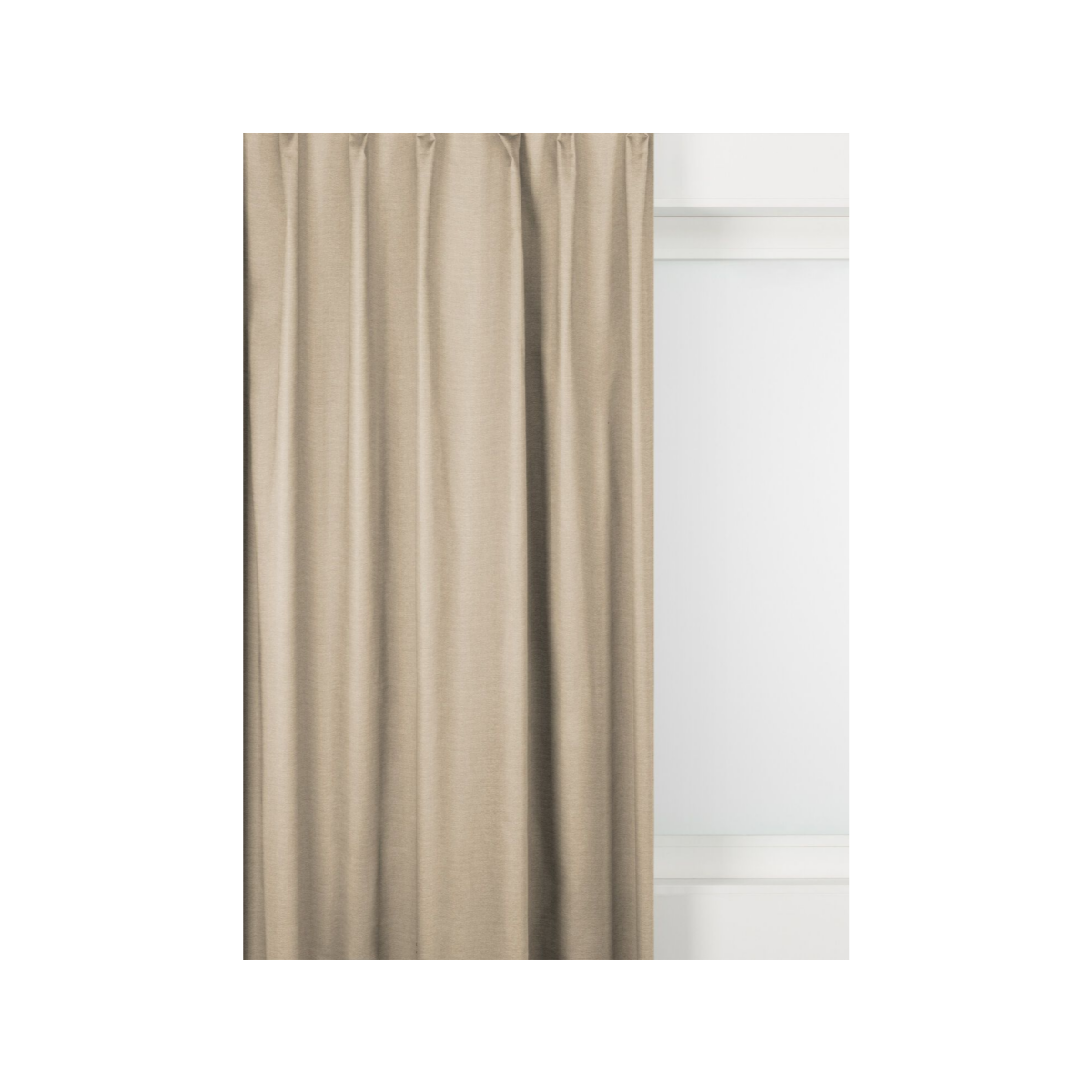 HEMA HEMA Gordijnstof Vorden Lichtdoorlatend Zand (zand)